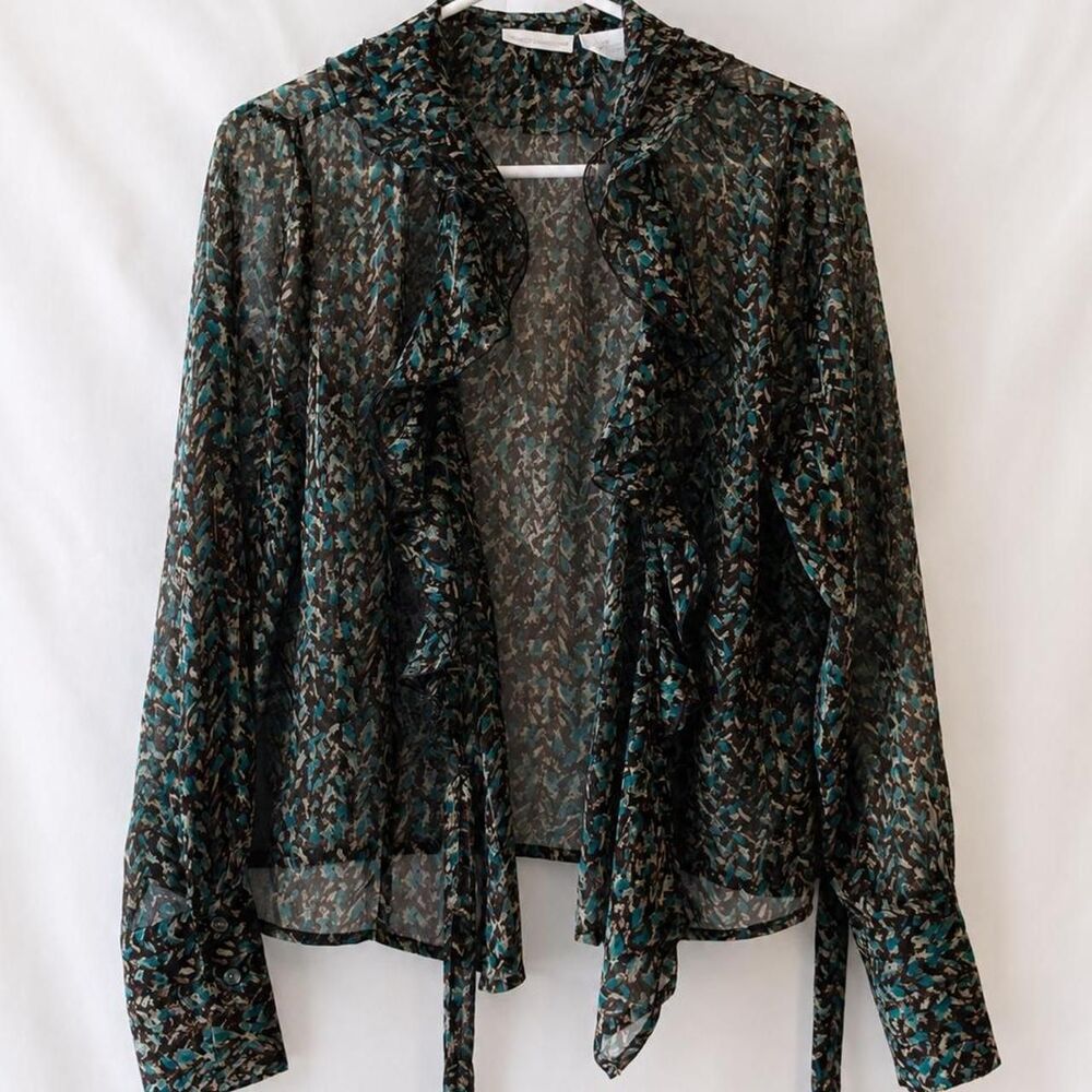 Worthington Sheer Blouse